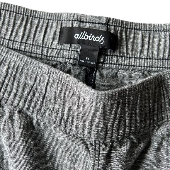 Allbirds Hemp Pull On Camp Grey Heathered Shorts Size XL - Picture 4 of 6
